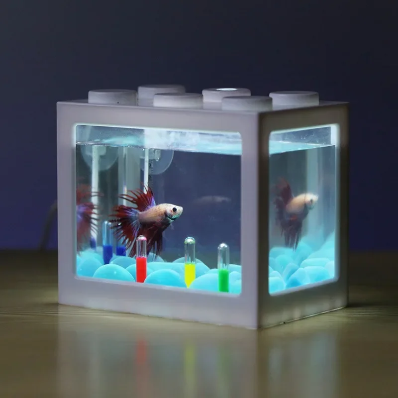 Aquarium Fish For Sale - USB Illuminated Small Fish Tank Small