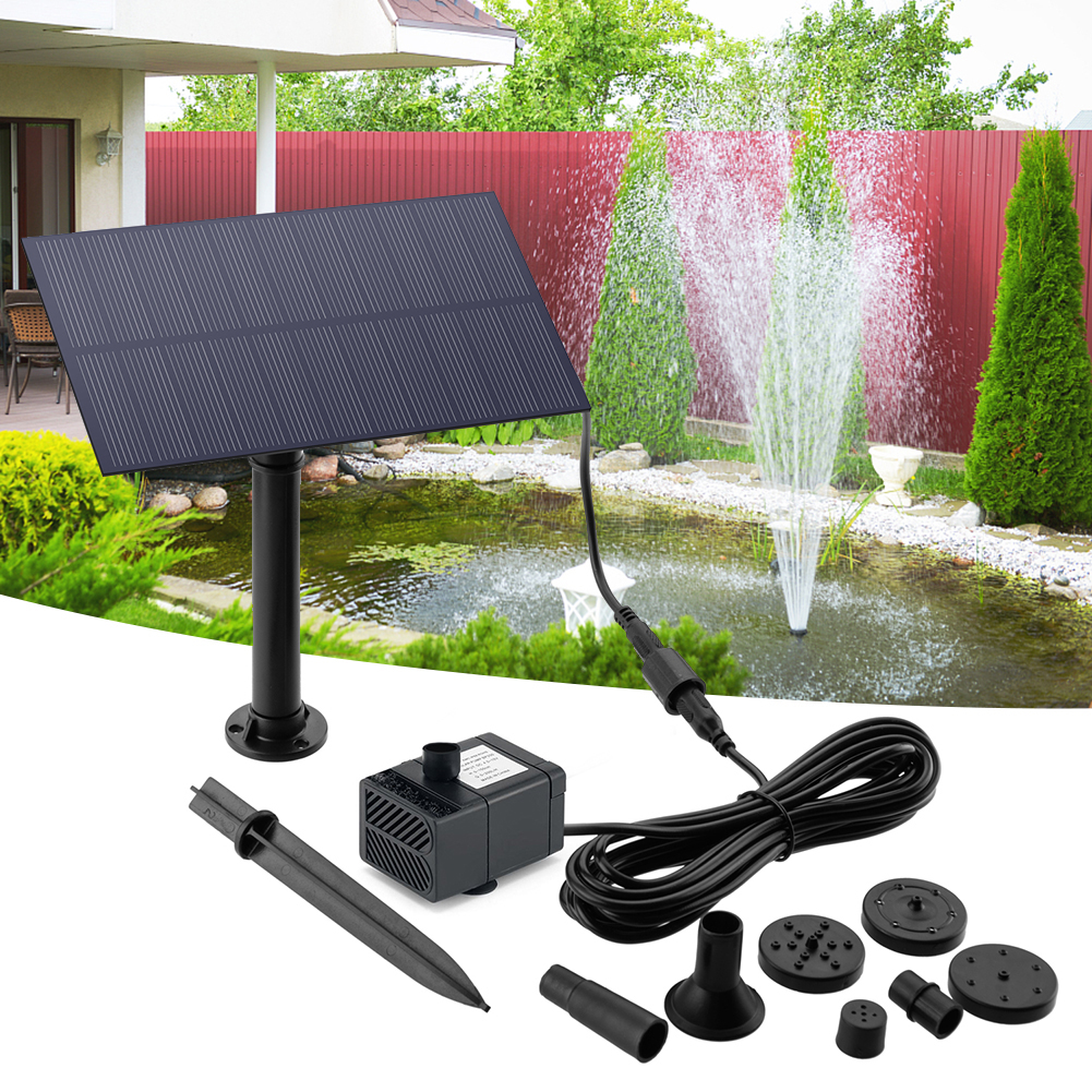 Aquarium Fish Saltwater - 5W 5V Solar Water Pump Garden