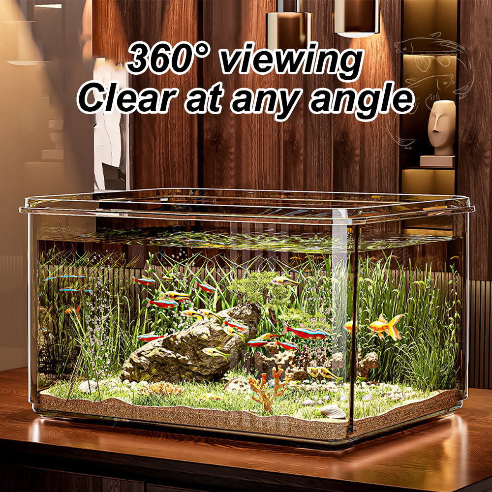 1 PC Transparent Aquarium Crea - Aquarium Fish Names บทวิจารณ์และราคา