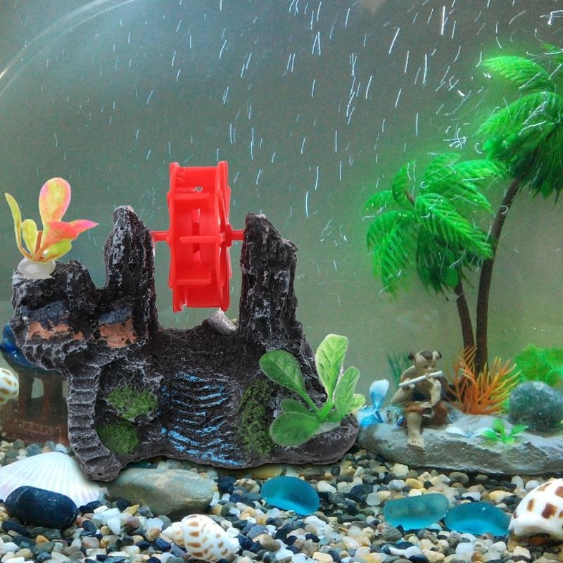 Aquarium Resin Mountain Stone  - Aquarium Fish For Sale บทวิจารณ์และราคา