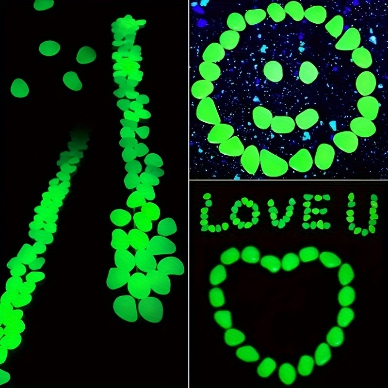 Glowing pebbles100-500pcsLumin - Aquarium Fish Saltwater บทวิจารณ์และราคา