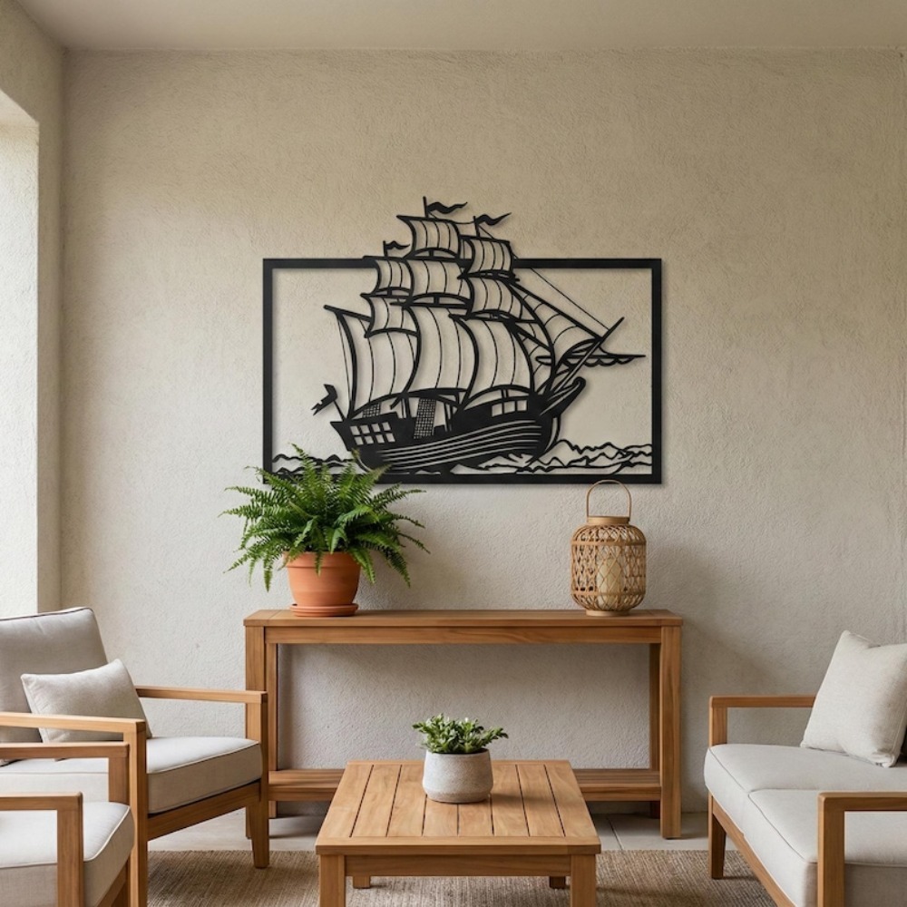 Metal Sailboat Wall Art, Coast - Aquarium Fish Names บทวิจารณ์และราคา