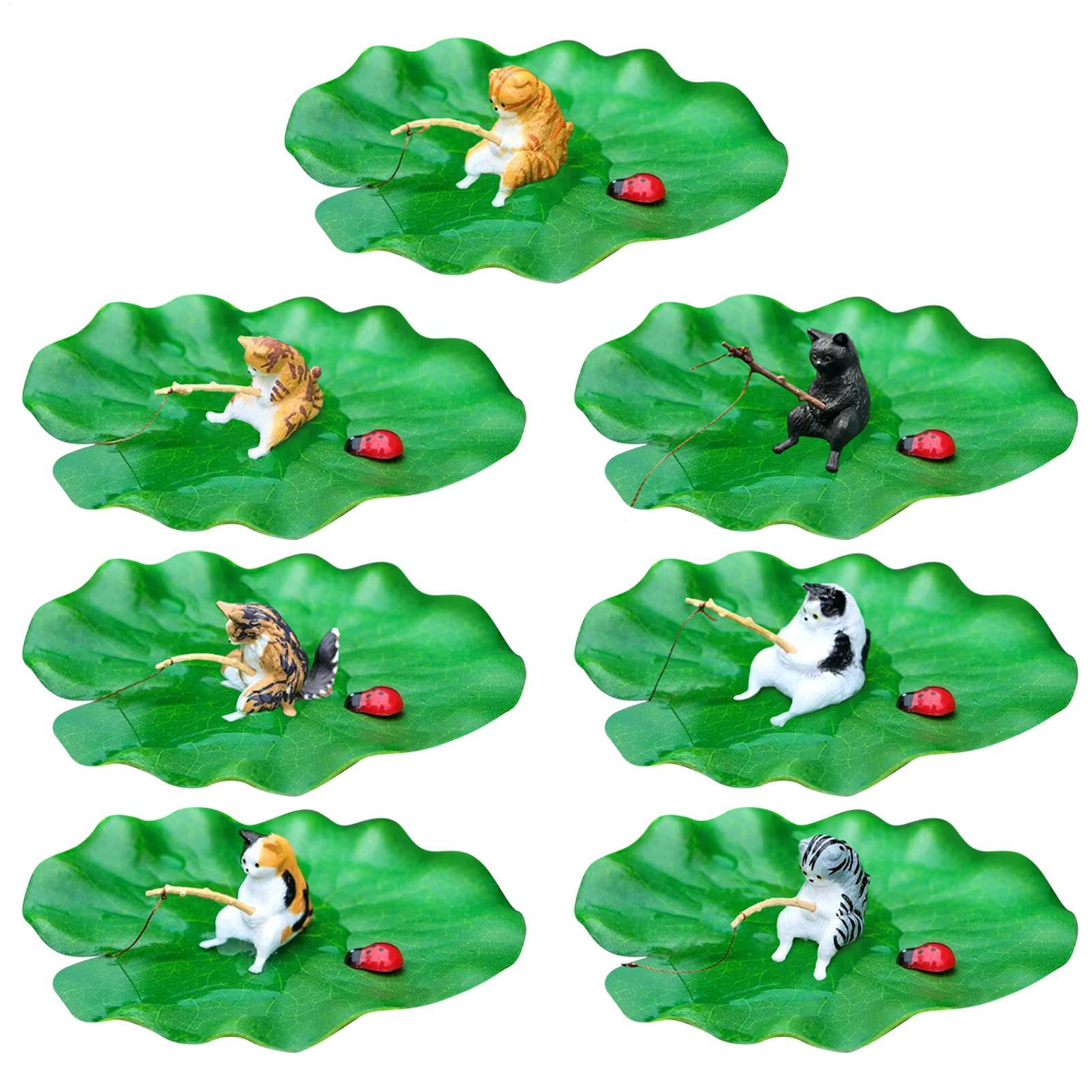 Cat Fishing on Floating Lily P - Aquarium Fish Names บทวิจารณ์และราคา