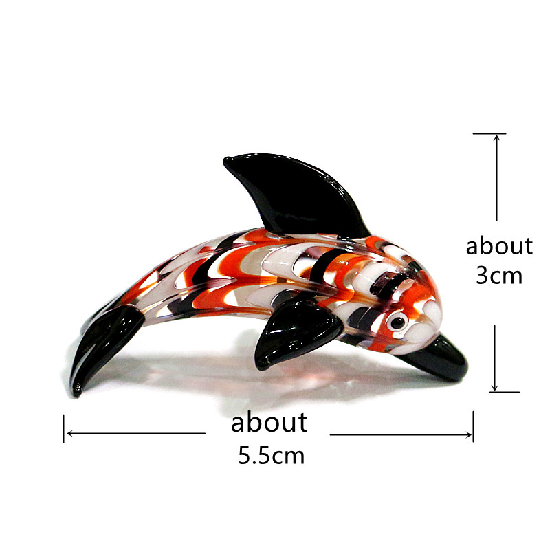 Murano Glass Dolphin Miniature - Aquarium Fish Names บทวิจารณ์และราคา