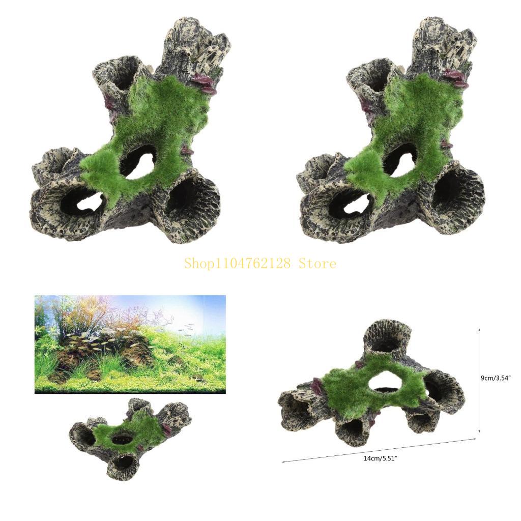 Aquarium Resin Cave Moss Tree  - Aquarium Fish For Sale บทวิจารณ์และราคา
