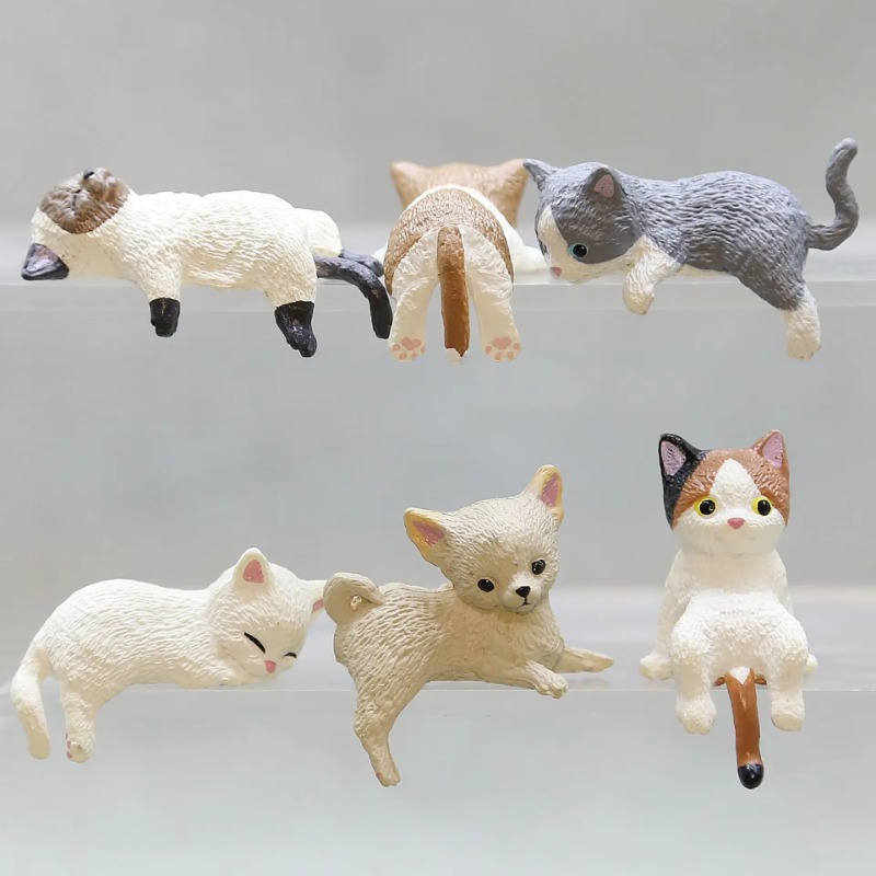 1Pc Cute Cartoon Cat PVC Home  - Aquarium Fish Names บทวิจารณ์และราคา