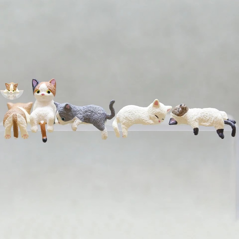 1Pc Cute Cartoon Cat PVC Home  - Aquarium Fish Names บทวิจารณ์และราคา
