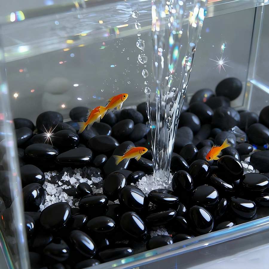 200g Black High Polished Natur - Aquarium Fish Saltwater บทวิจารณ์และราคา