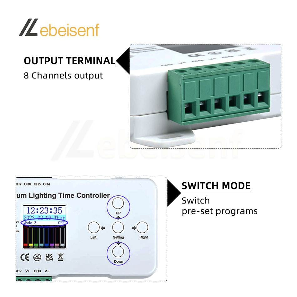DC 12V 24V 8-Channel Programma - Aquarium Fish Common บทวิจารณ์และราคา