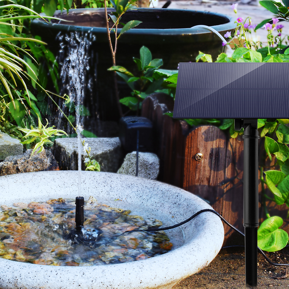 5W 5V Solar Water Pump Garden  - Aquarium Fish Saltwater บทวิจารณ์และราคา