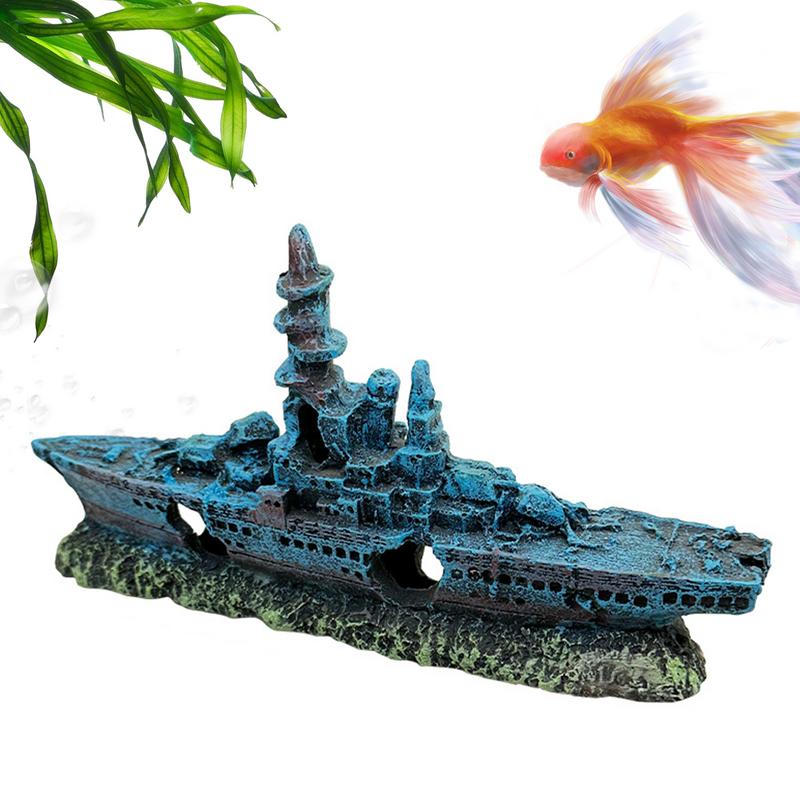 Fish Tank Shipwreck Fish Tank  - Aquarium Fish For Sale บทวิจารณ์และราคา