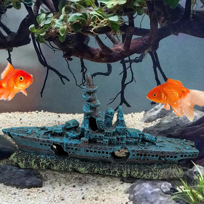 Fish Tank Shipwreck Fish Tank  - Aquarium Fish For Sale บทวิจารณ์และราคา