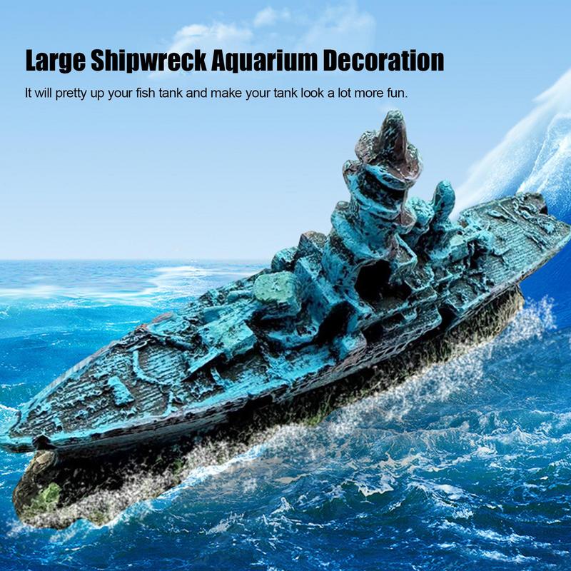 Fish Tank Shipwreck Fish Tank  - Aquarium Fish For Sale บทวิจารณ์และราคา