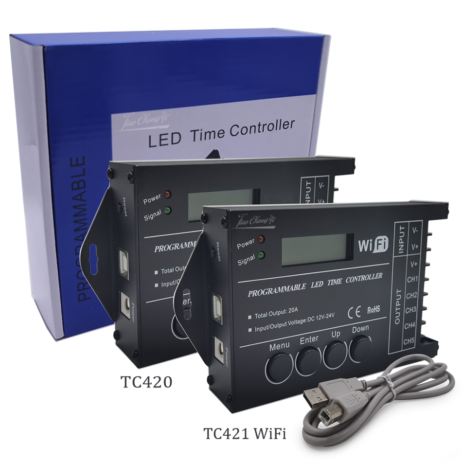 TC420 TC421 WIFI time programm - Aquarium Fish Common บทวิจารณ์และราคา