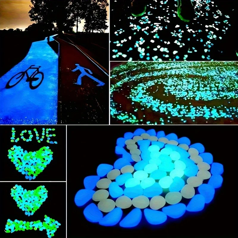 500Pcs Glow in The Dark Garden - Aquarium Fish Saltwater บทวิจารณ์และราคา